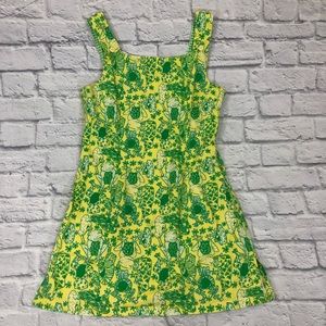 Lilly Pulitzer sundress. Frog floral. Size 10 **